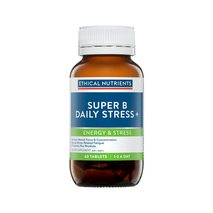 Ethical Nutrients Super B Daily Stress+ 60 Tablets