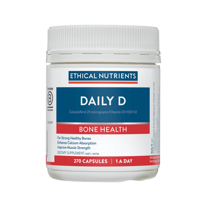 Ethical Nutrients Daily D 270 Capsules