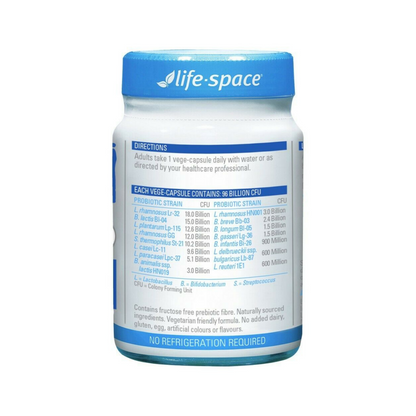 Life Space Triple Strength Probiotic 30 Capsules