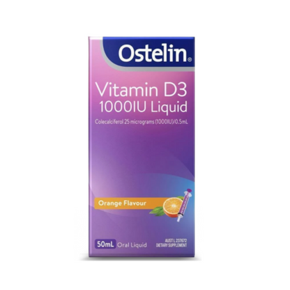 Ostelin Vitamin D3 1000IU Liquid 50ml