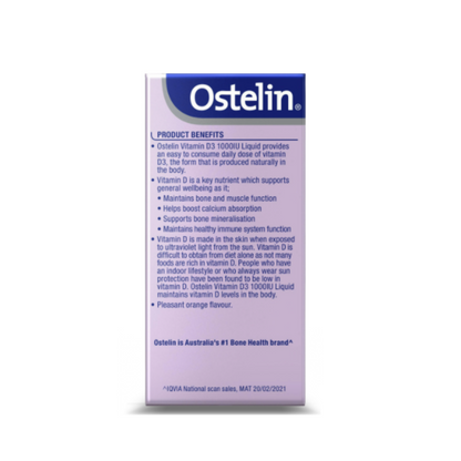 Ostelin Vitamin D3 1000IU Liquid 50ml