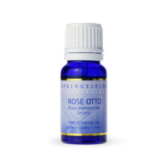 Springfields Rose Otto 2.5% in Jojoba Oil 11mL