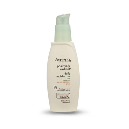 Aveeno Positively Radiant Daily Moisturiser SPF15 75 mL