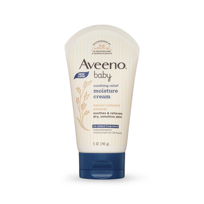 Aveeno Baby Soothing Relief Fragrance Free Moisture Cream 140g