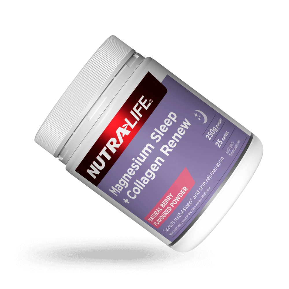 Nutralife Magnesium Sleep + Collagen Renew 250g