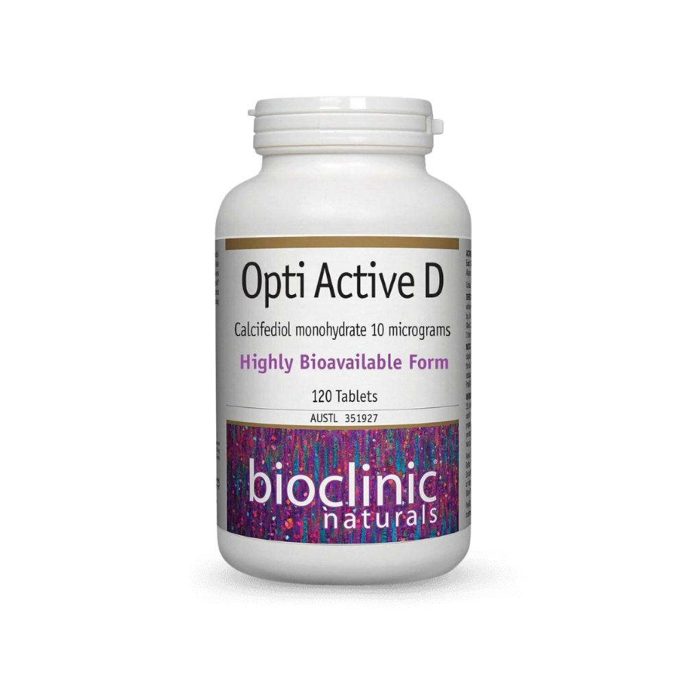 Bioclinic Naturals Opti Active D 120 Tablets