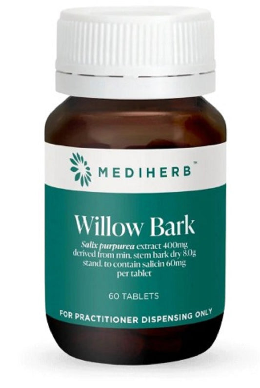 MediHerb Willow Bark 60 Tablets