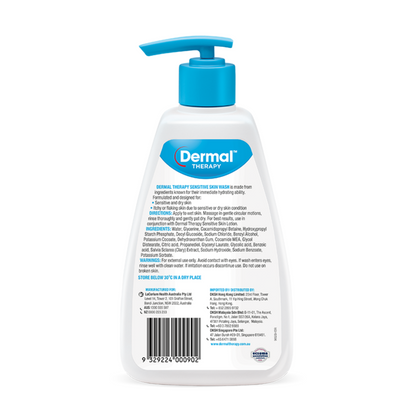 Gently massage Dermal Therapy Sensitive Skin Lotion into the skin as needed. For best results, use in conjunction with Dermal Therapy Sensitive Skin Wash.