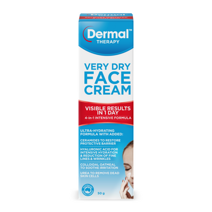 Dermal Therapy Very Dry Face Cream 50g