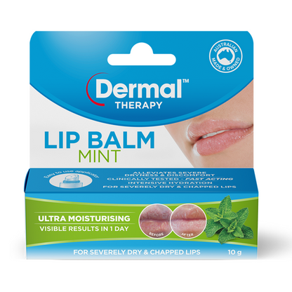 Dermal Therapy Lip Balm Mint 10g