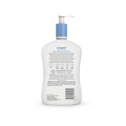 Cetaphil Ultra Gentle Refreshing Body  Wash 1L