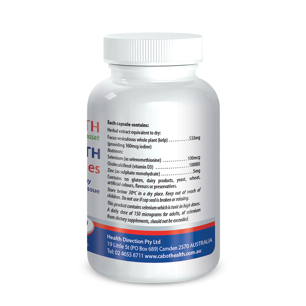 Cabot Health Thyroid Health 60 capsules